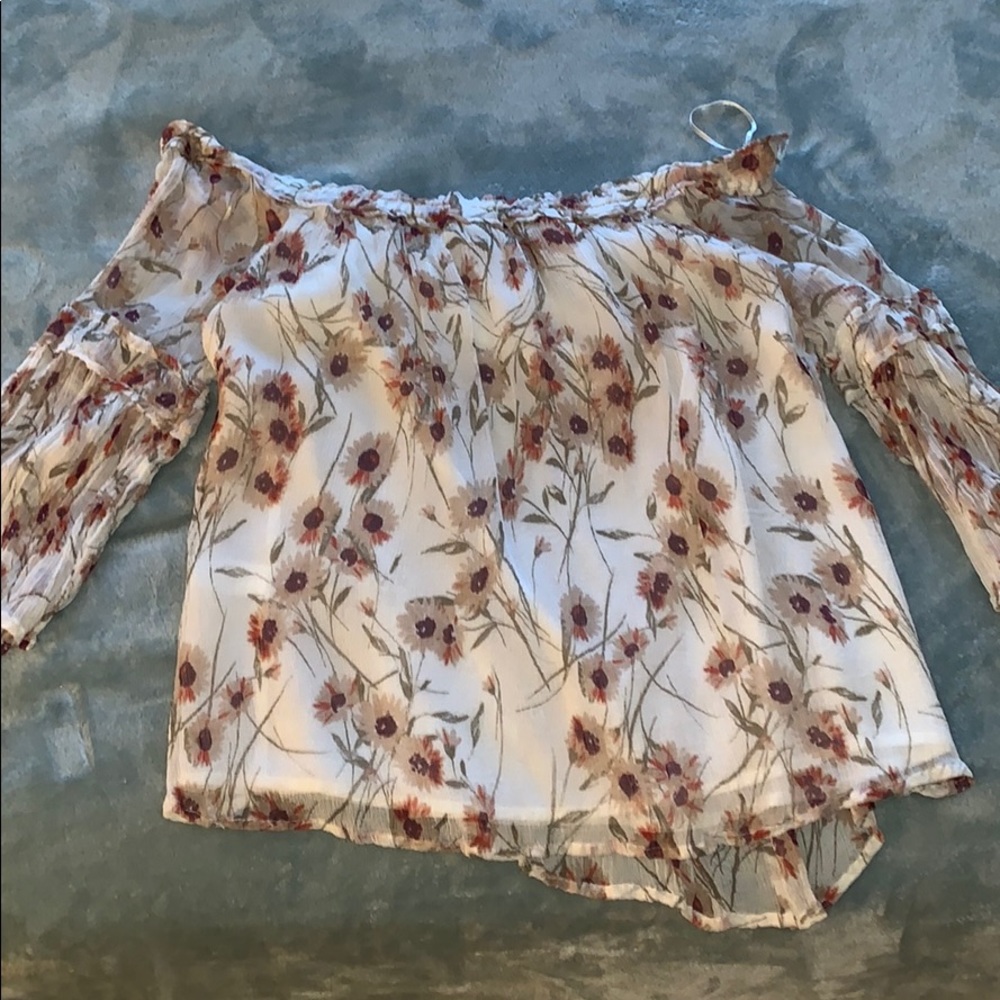 Off the shoulder top